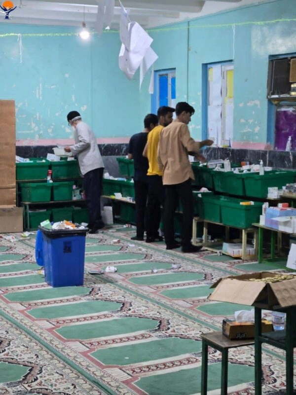 مسئولیت اجتماعی( ارسال دارو به موسسه خیریه)